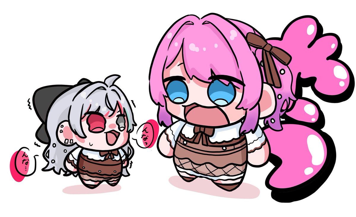 めるっとの声の大きさ＆ギャルさに圧倒されるがみっと

 #のぞめるの絵