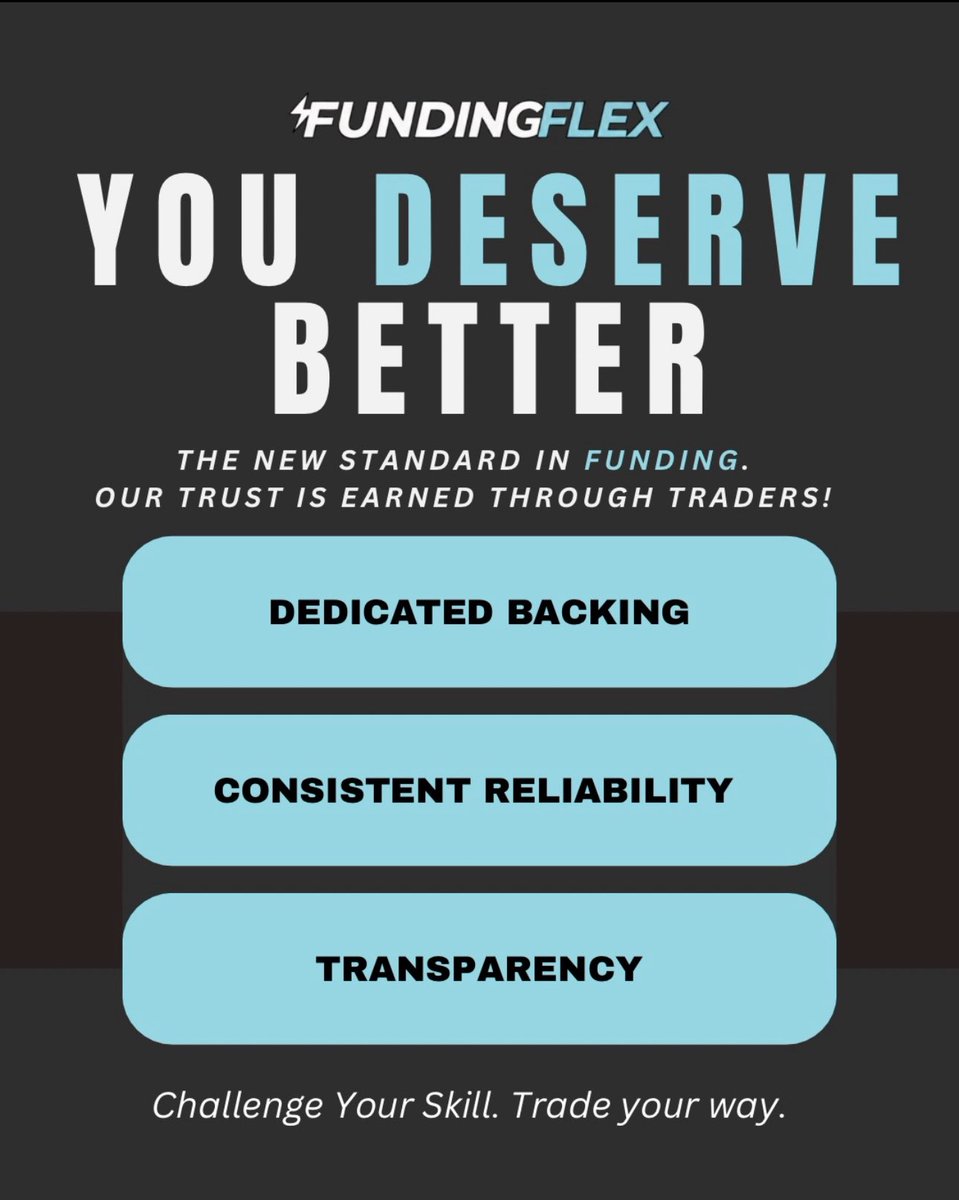 FundingFlex Prop Firm⚡️ tweet media