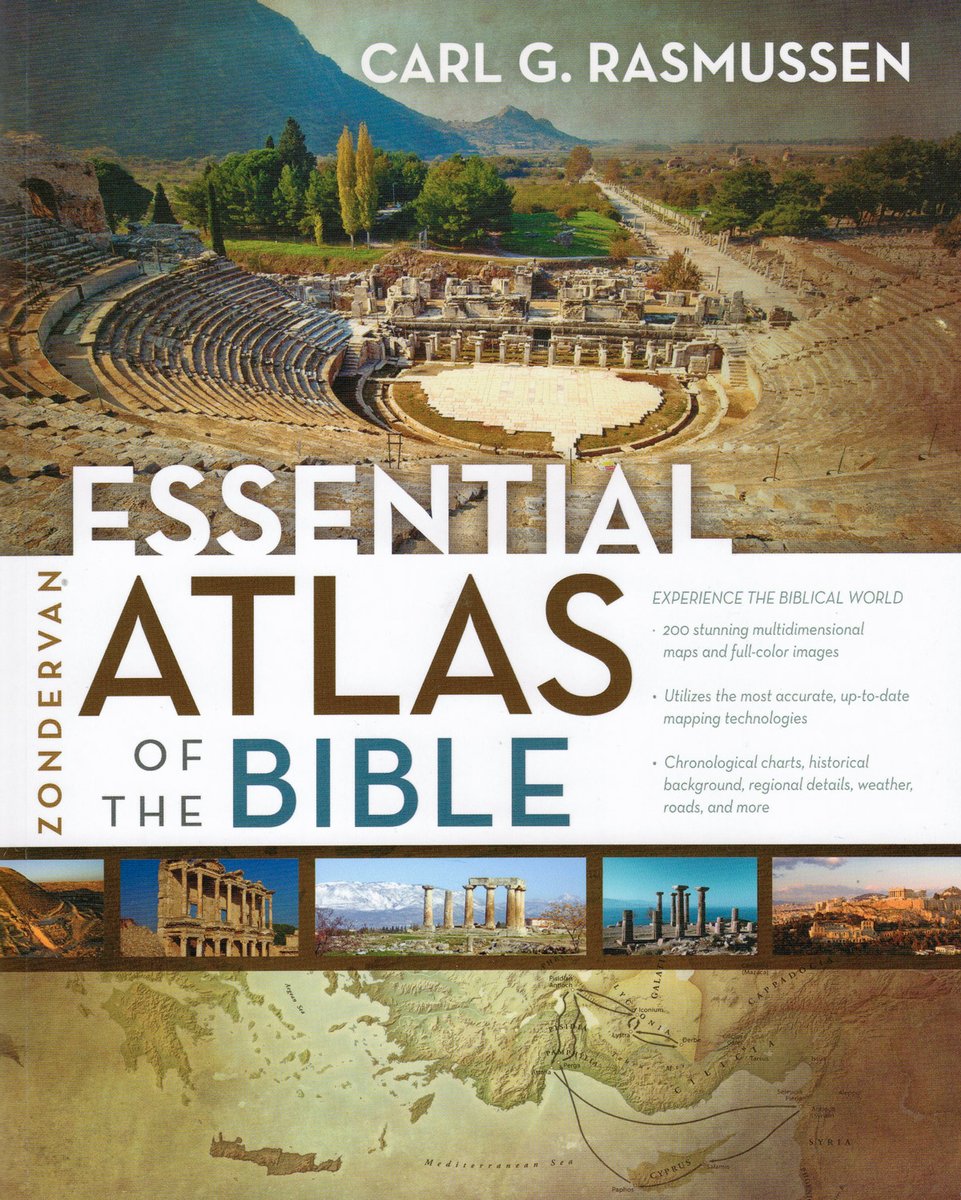 go2Carl's tweet photo. Carl Rasmussen's "Zondervan Essential Atlas of the Bible" Kindle Version, is on sale at Amazon for $2.99.  Note: this is an *abbreviated version* of my full size atlas.  Easy to carry on trips to the Bible Lands.  Paperback is $11.99. https://t.co/N2JRvBvZkC