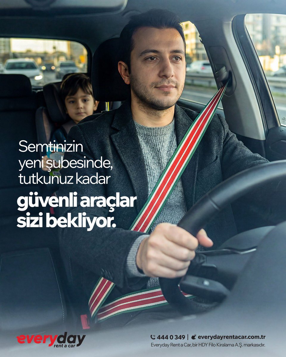 Biz biliyoruz ki Karşıyakalı’yı hayata bağlayan asıl şey bu renklerdir. 
Semtinizin yeni şubesinde, tutkunuz kadar güvenli araçlar sizi bekliyor.

📞 444 0 349
🌐 everydayrentacar.com.tr 
 
#EverydayRentaCar #Everyday #AraçKiralama #GüvenilirKiralama  #Karşıyaka #İzmir