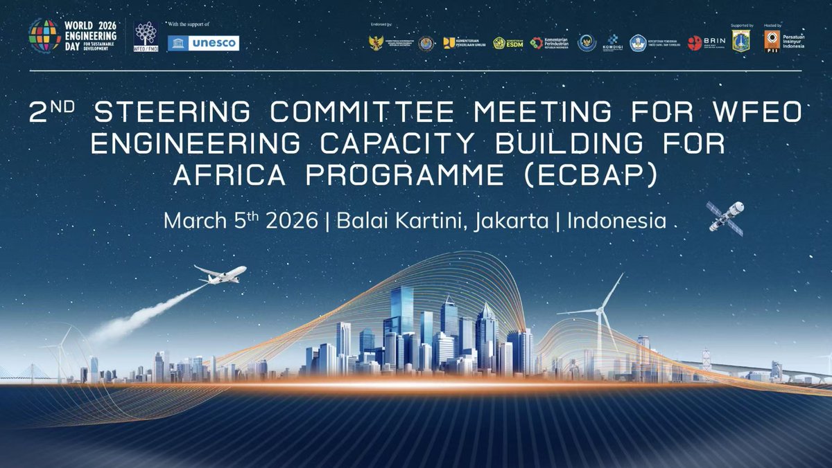 WFEO ECBAP tweet media