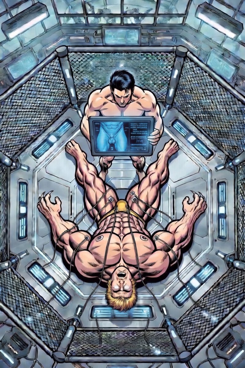 "What do we got here? Looks like your full declassified records, Sabretooth. Weapon X was really thorough, eh? With a tiny dick like that, ya never stood a chance. To me, you're just a big, muscle-bloated clown, bub. No wonder they're scraping the Sabretooth project. #sph