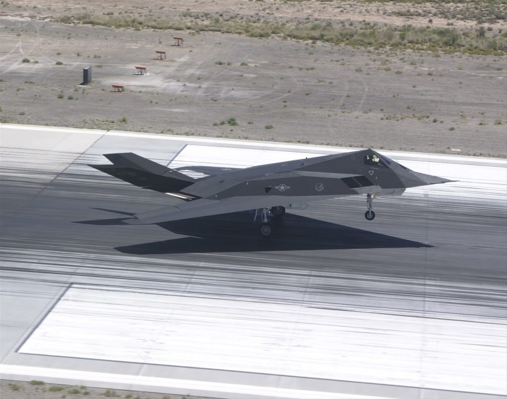 Daily F-117A photograph and another scream into the void. Lol

Touchdown.
