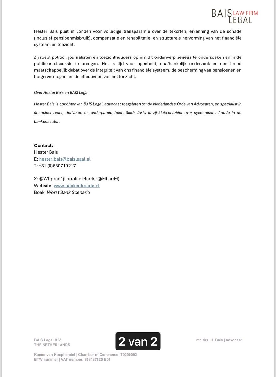 Hester Bais tweet media