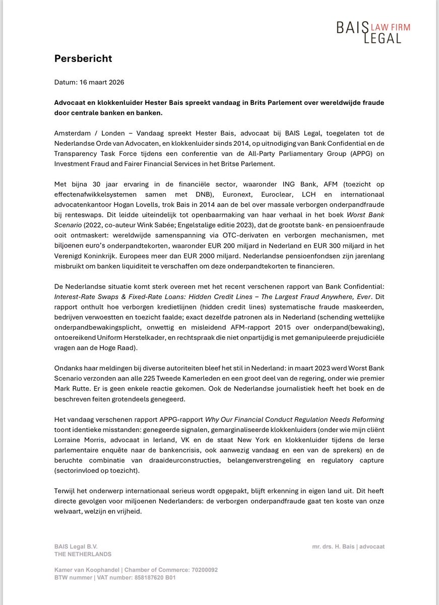 Hester Bais tweet media