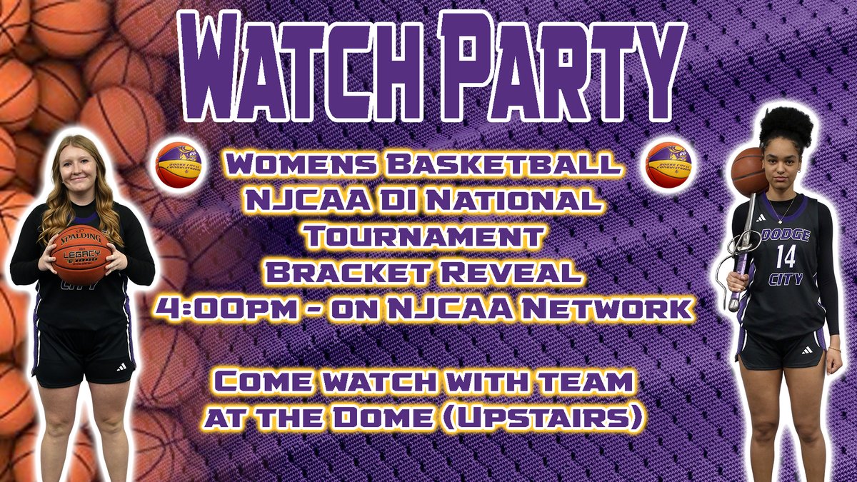 GoConqs's tweet photo. 🏀Women's Basketball🏀

Come out to the Dome this afternoon at 4:00pm & watch the NJCAA DI National Tournament Bracket Reveal with @GoConqsWBB as they look to see if we've earned an at-large bid to the tournament #GoConqs #BurnTheBoats 

*Reveal starts at 4:00pm (come out early to Dome - some refreshments will be provided)

💻Watch: NJCAA Network - https://t.co/YOti8nzbEb