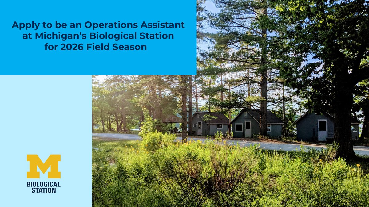 UM Biological Station tweet media