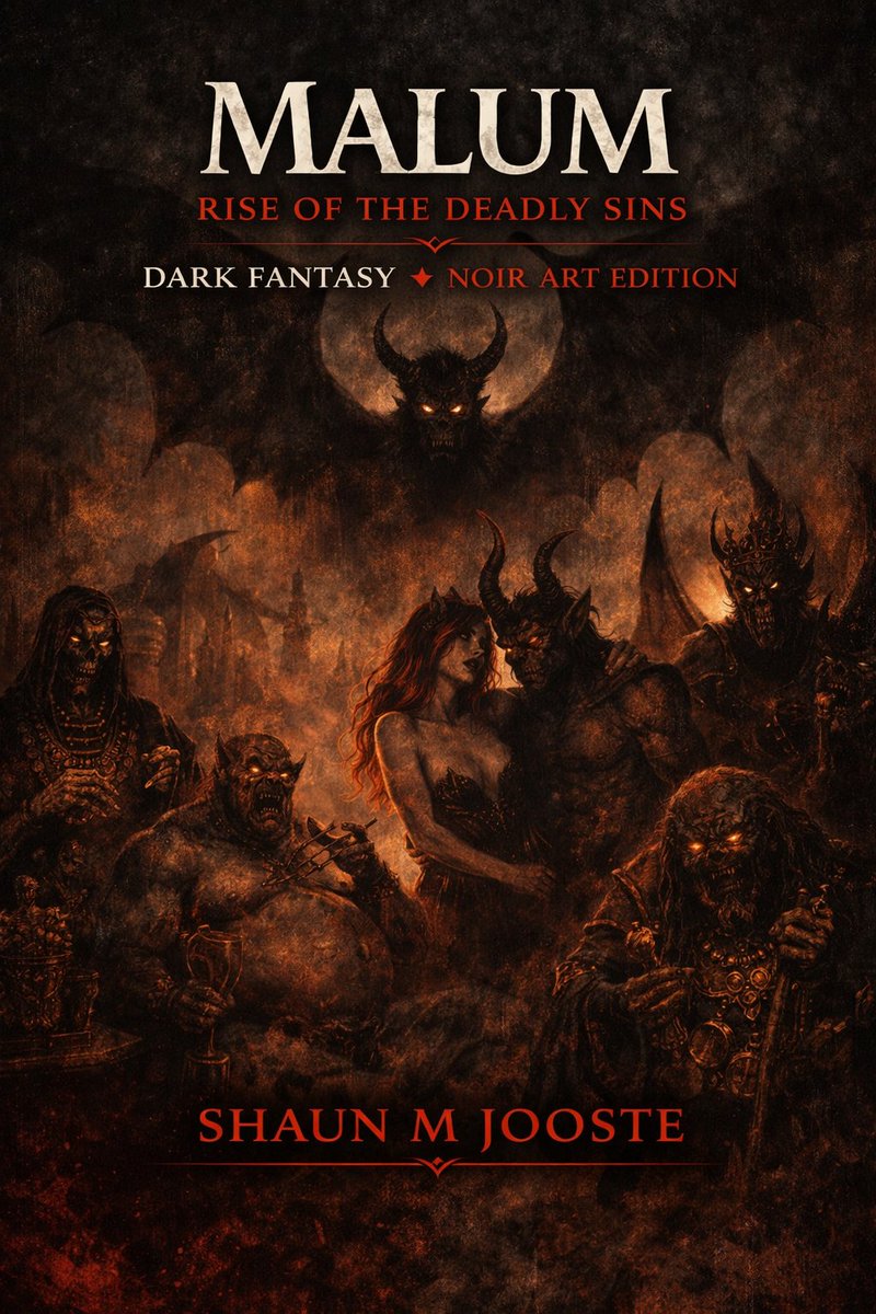🔥 Malum: Rise of the Deadly Sins — Dark Fantasy ♦ Noir Art Edition

Seven sins.
Seven monsters.
One world about to fall into darkness.
In the shadows of a cursed realm, the Seven Deadly Sins rise, each more terrifying than the last. Power, corruption, temptation, and