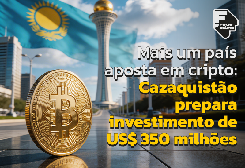 fomodiario's tweet photo. 🌍 Mais um país aposta no mercado cripto.

O Banco Central do Cazaquistão avalia investir até US$ 350 milhões em ativos ligados a criptomoedas.

A adoção institucional continua crescendo. 👀

Quer saber como? Confira no nosso Insta 📲 https://t.co/EikN1FhlZn https://t.co/4LQ86qYCHA