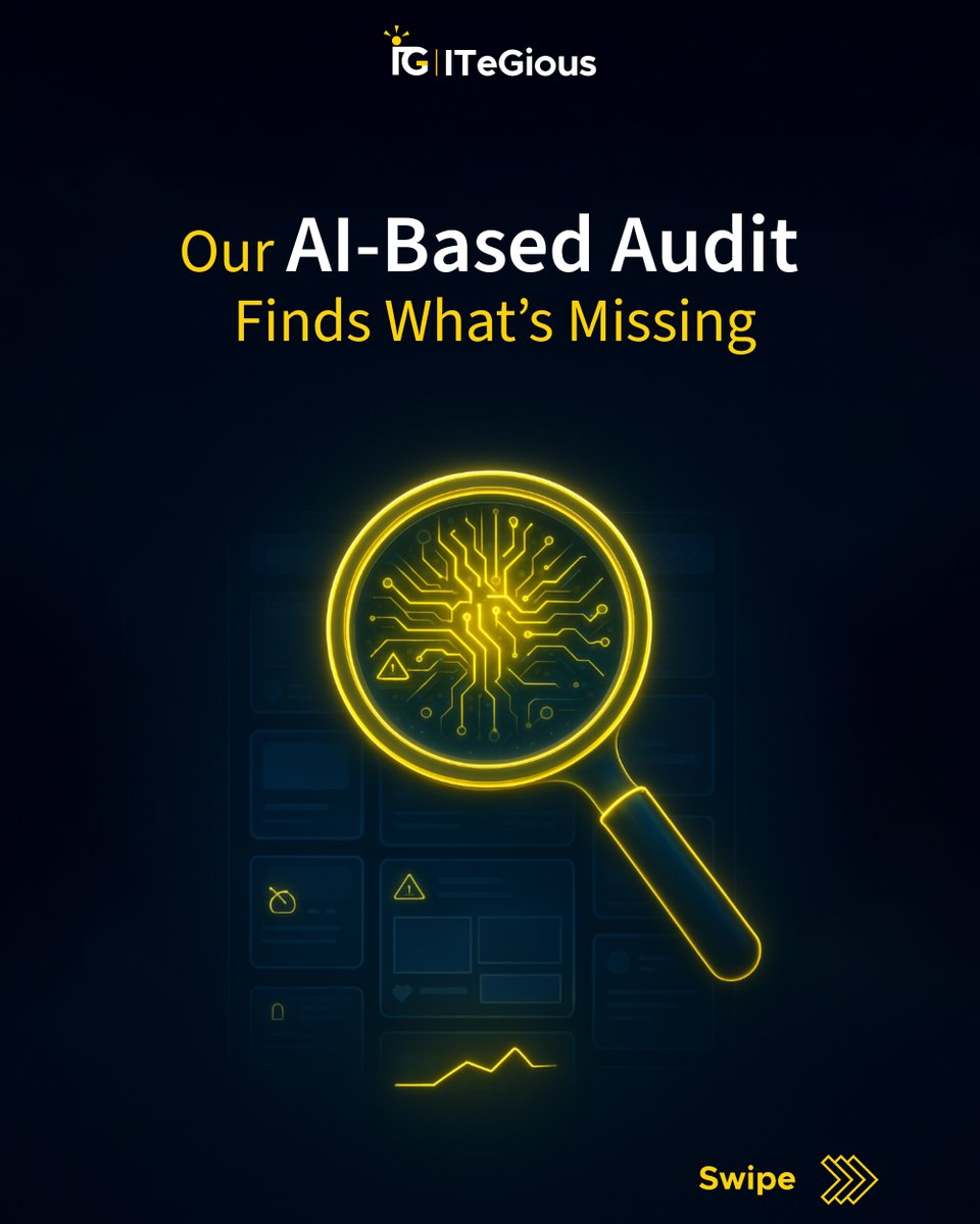 ITeGious1's tweet image. Our FREE AI Audit gives you that same unfair advantage  a precise, data backed analysis of your entire online presence with a clear path to more visibility, more leads, and more revenue.
🔥Don't stay in the dark. Get your FREE audit now.

 #FreeAudit #ITeGious #AIMarketing