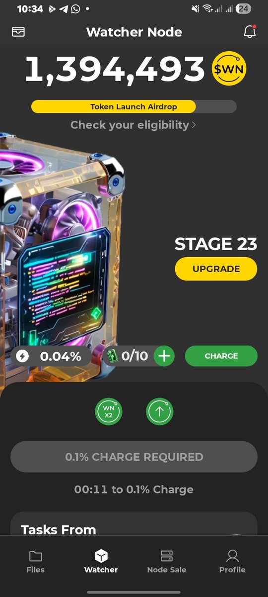 Launching watcher Node to secure <a href="/DeNetPro/">DeNet</a> storage network,live from ishieke #WatchersEverywhere