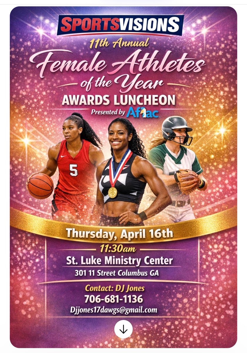 Coming this Spring…
#Sportsvisionsmorningshow #aflac #columbusga
#femaleathletes #girlpower #liveandlocal #PMB
#sportsvisions921fm #MCSD #GIAA #AHSAA