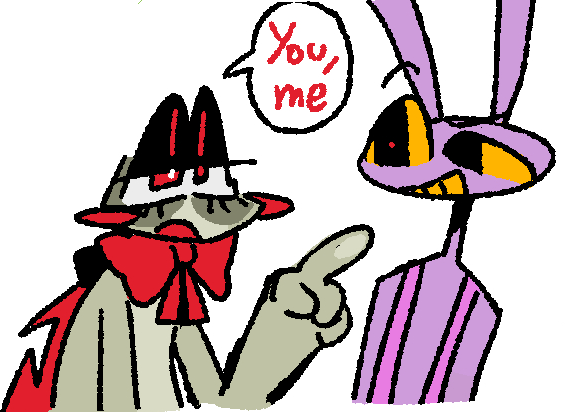 Tade Ribbit #tadc #ribbit #jax #ribbitrabbit #fanart