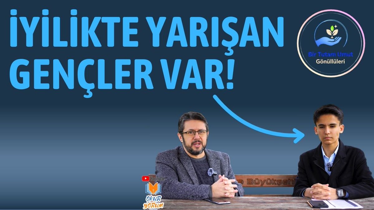 İyilik İçin Çırpınan Gençler Var Elhamdülillah || Bir Tutam Umut Hareketi

Sakarya'da iyilik yapmaya çalışan Bir Tutam İyilik hareketini lise öğrencisi Oğuzhan Köse ile konuştuk.
Allah böyle gençlerin sayılarını artırsın.

İzlemek için link: youtu.be/NZ7x9EtKA5c