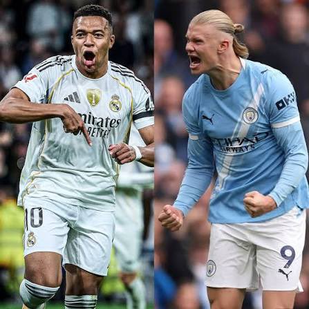 Manchester City vs Real Madrid

3K for the first 3 correct winners, plus 1 random selection.  
Predict the score and a scorer. (2K for score alone)  
#mancity #realmadrid  

To qualify, you must follow, like &amp; quote my pinned post.