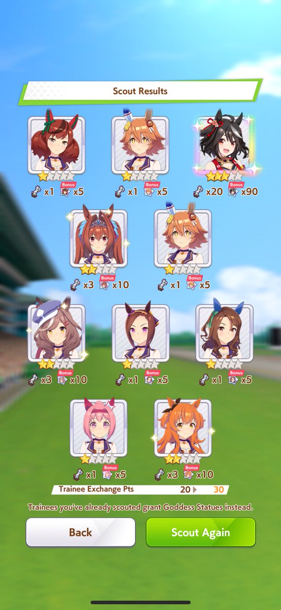 sorry to whoever's luck i took 😭