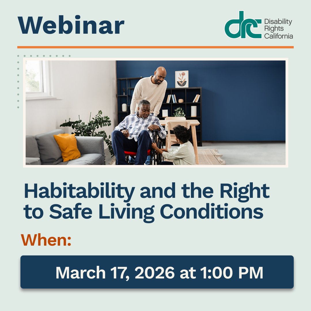 Disability Rights California tweet media