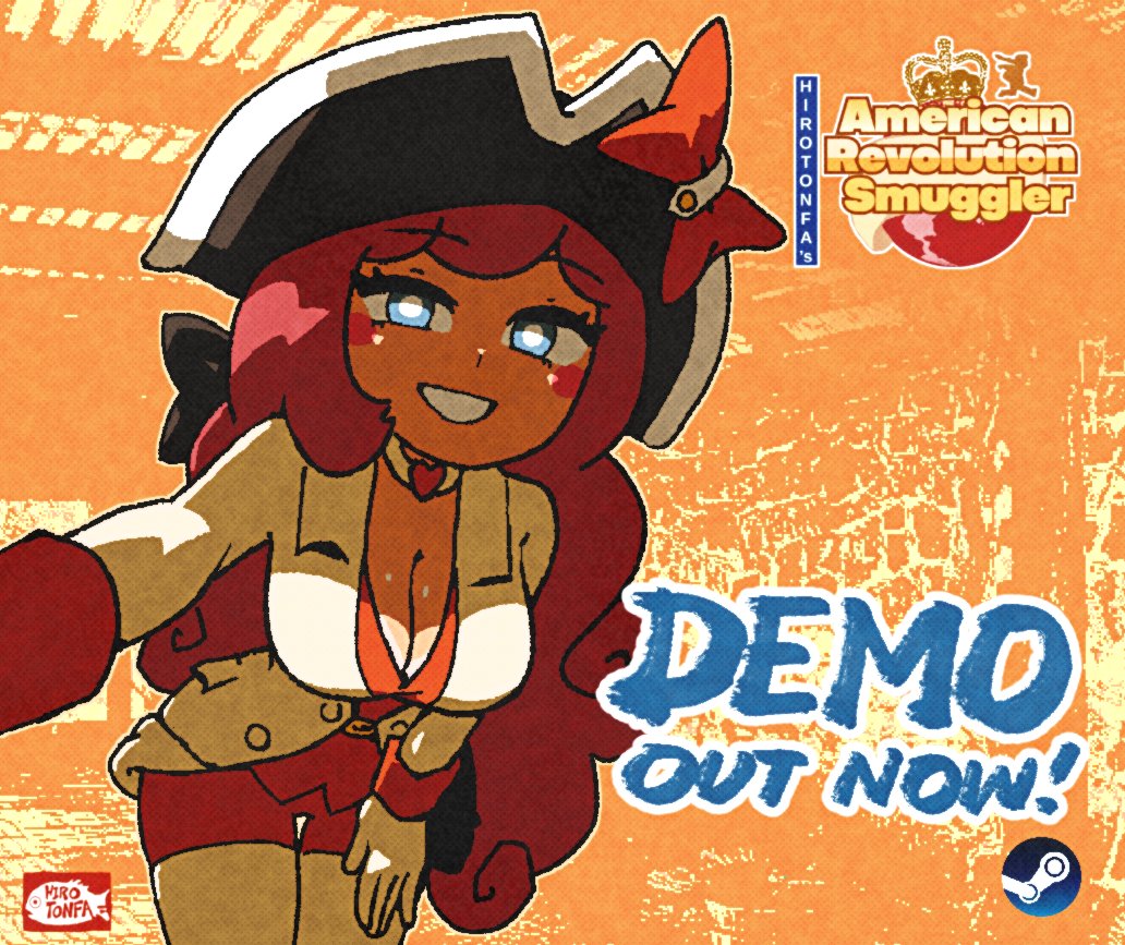 CrimsonVoltear's tweet photo. 🐟Hirotonfa confirms "American Revolution Smuggler” are were once they are did.

They became the first ever to have the first as in the era of that when of a multi-webcomic videogame trade market and the sailing began.

Congratulations !!! 🎉 https://t.co/WqByaNV2DU