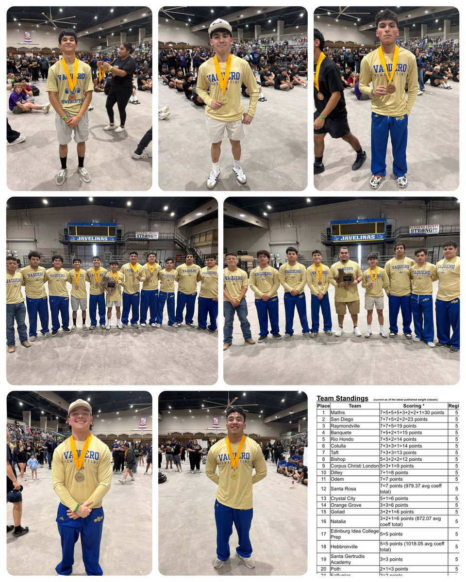 San Diego Vaquero & Lady Vaquero Powerlifting tweet media