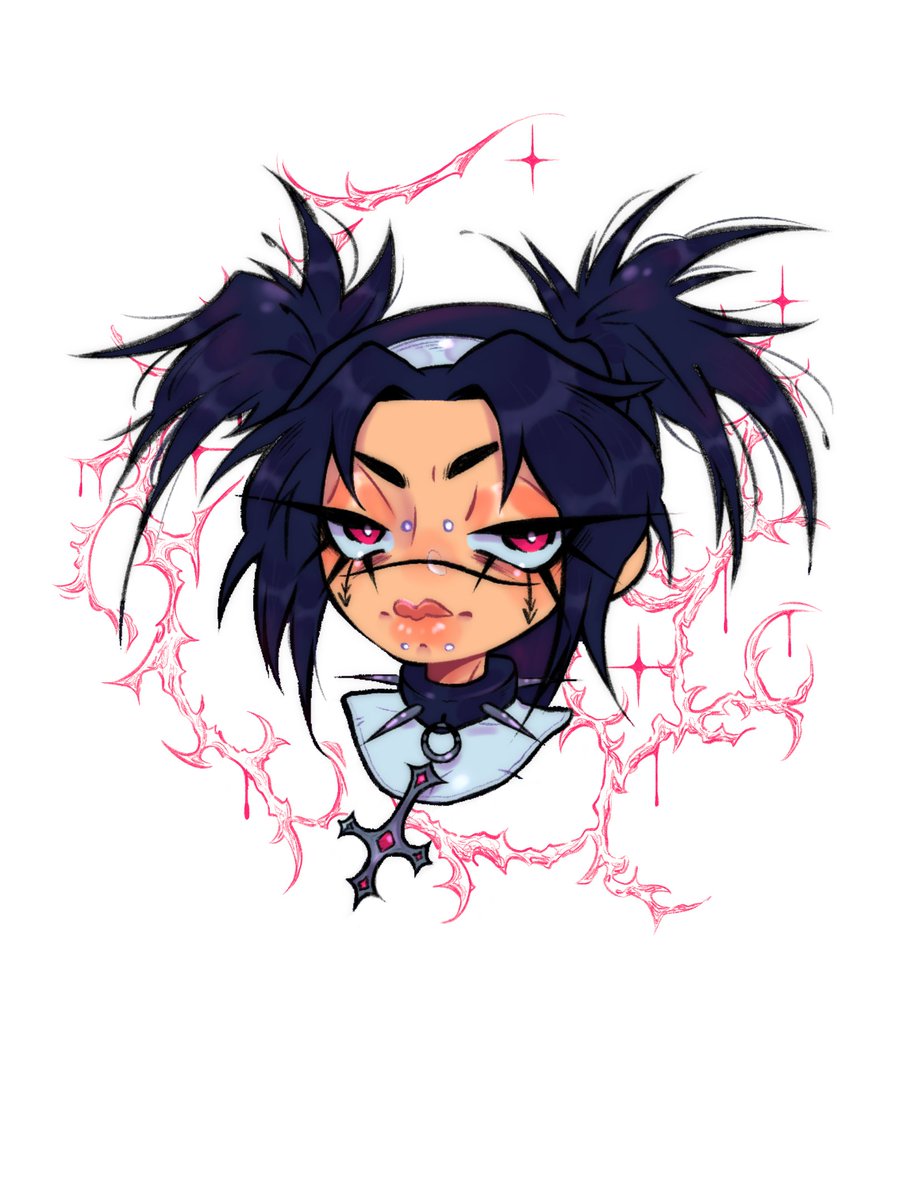 king_mothx's tweet photo. I drew @pertaretART s design of Nun Choso. 🖤✨

#femboy #jjk #choso #nun #jujutsukaisen #jjkfanart #twink https://t.co/ppE7cvwm3G