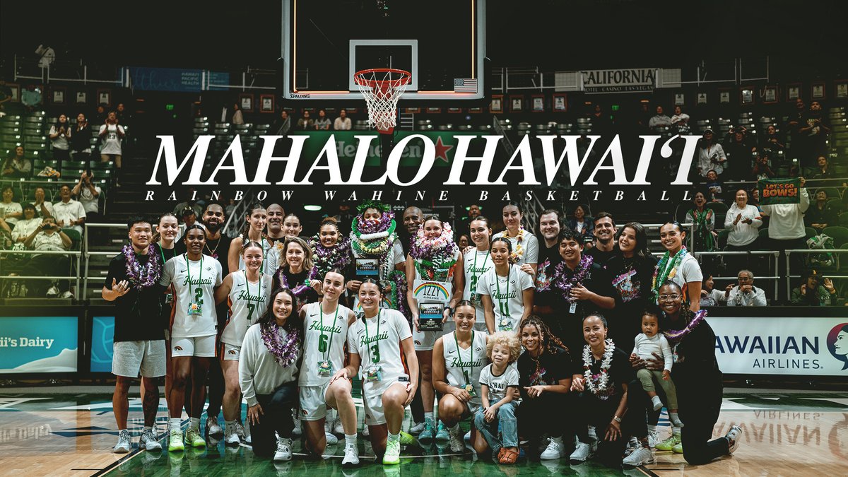 Hawai‘i Women's Basketball tweet media