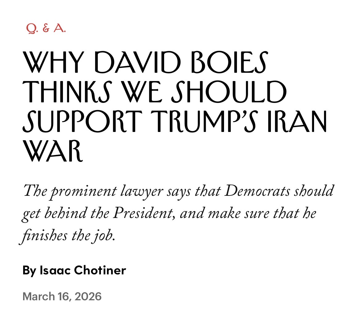 Isaac Chotiner tweet media