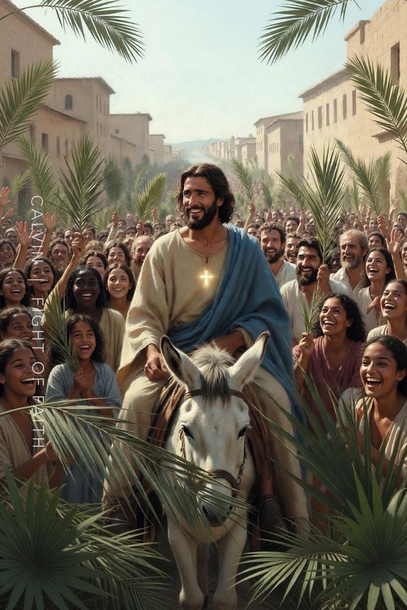 “Hosanna! Blessed is He who comes in the name of the Lord…”