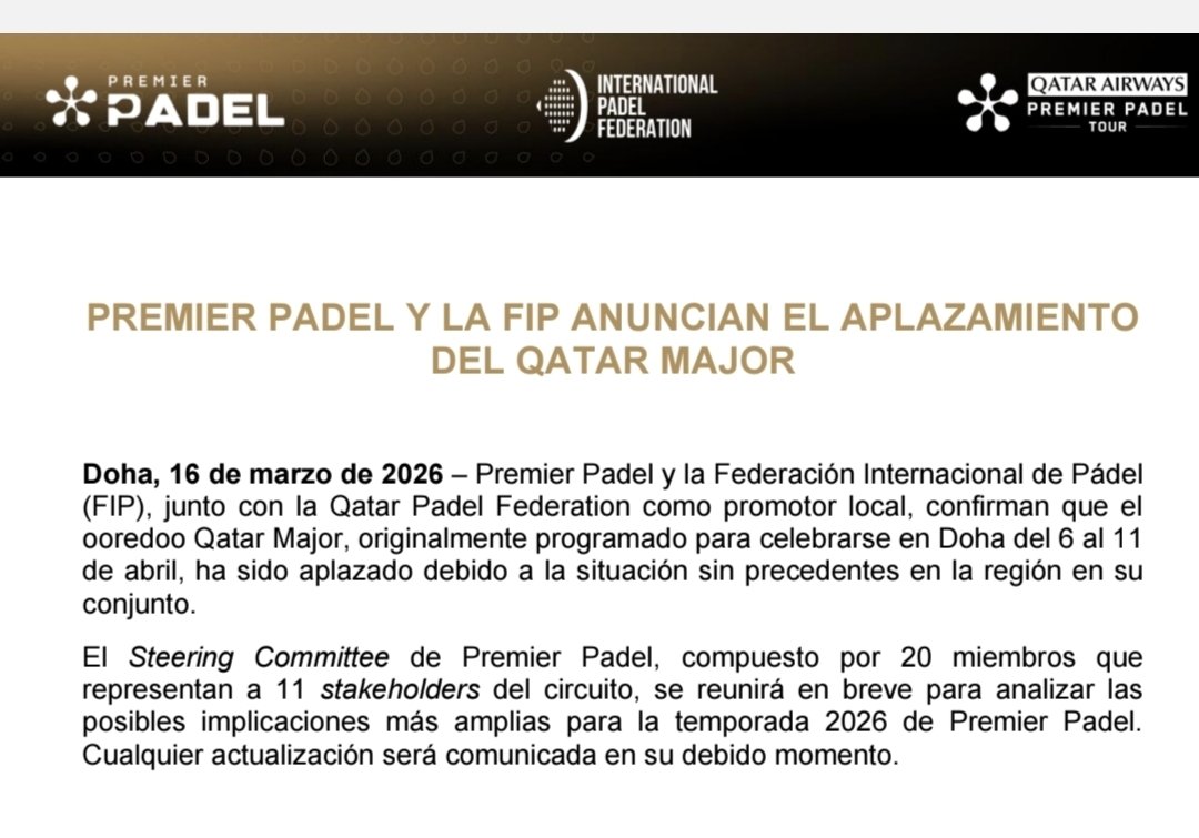 InternationalPadelMediaAssociation IPMA tweet media