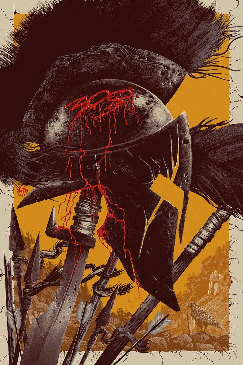 PosterEscape's tweet image. Epic poster for 300 by @jbroux_jibax 

#ZackSnyder