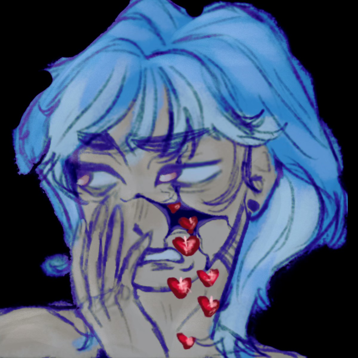 Karmic_Tiger's tweet photo. Sorry I’ve been dead, midterms sucked the life out of me… but here’s some art I’ve done recently https://t.co/TfzcMpGZ3m