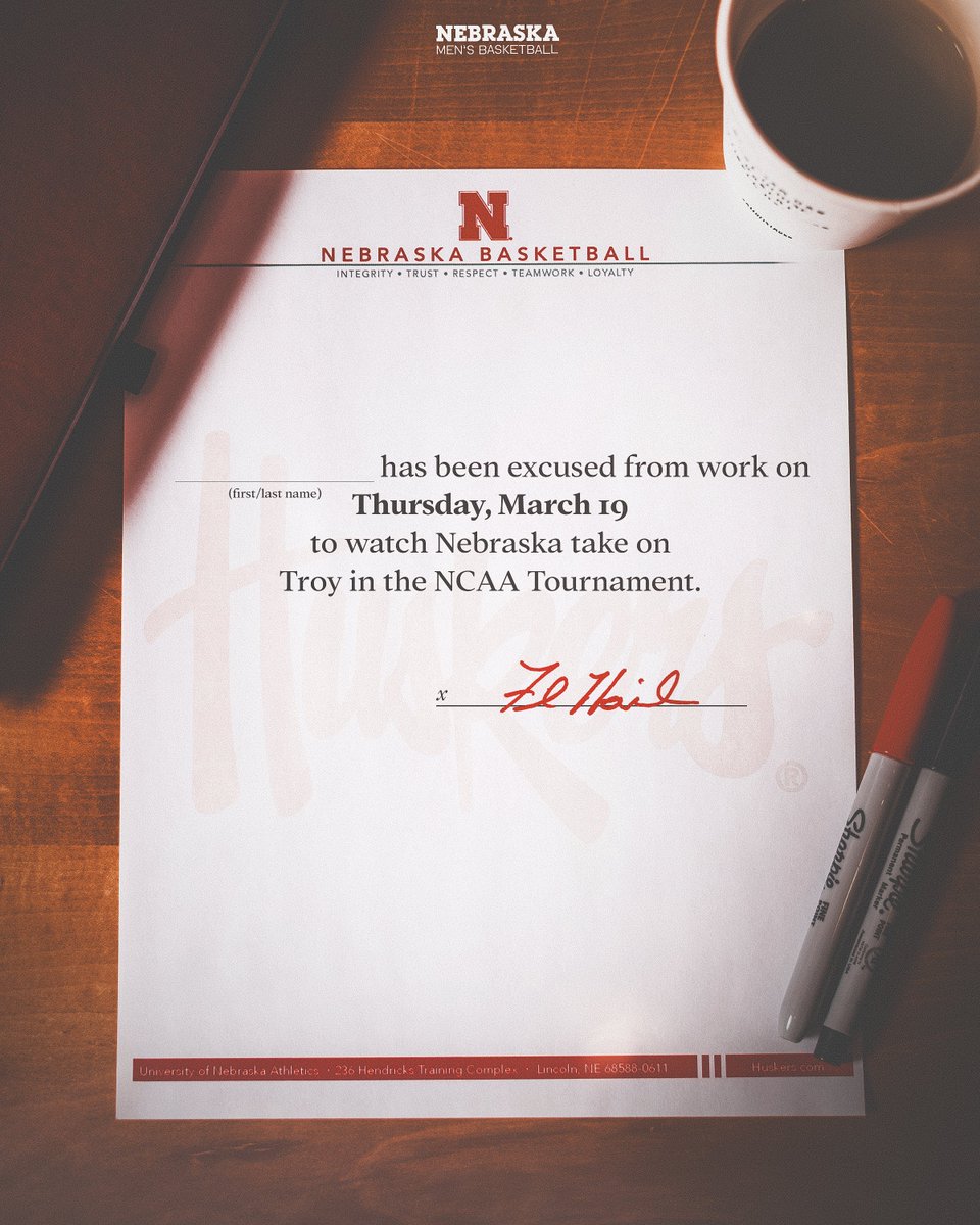 Nebraska Men's Basketball tweet media