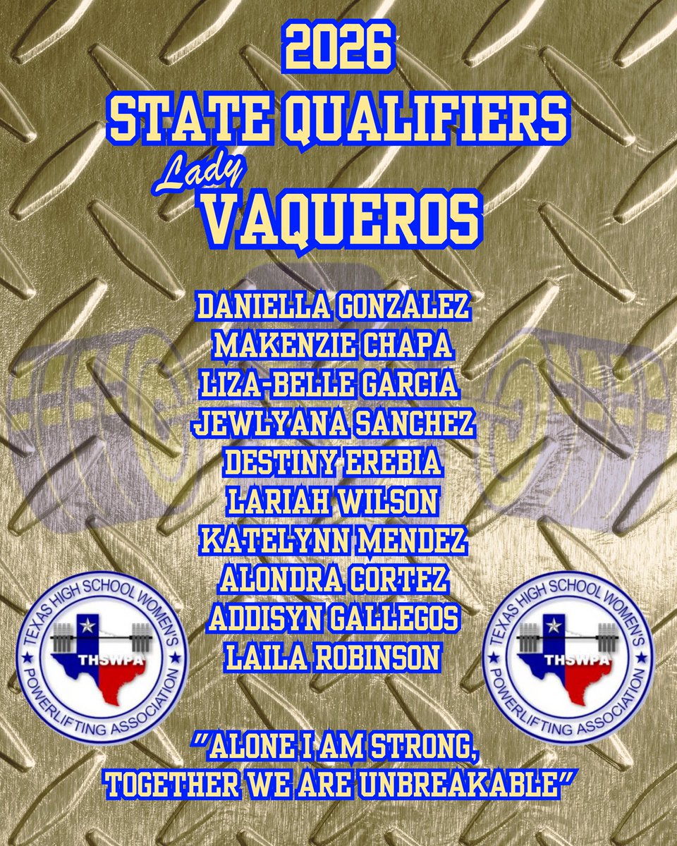 San Diego Vaquero & Lady Vaquero Powerlifting tweet media