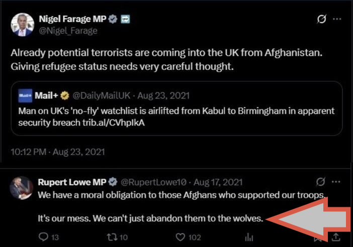 Love the UK - Bring back common sense tweet media