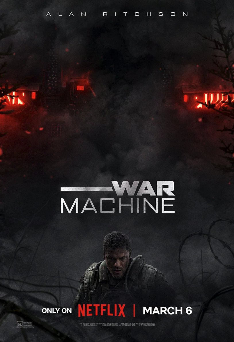 MexiBroShow's tweet photo. Movie of the Day: War Machine (2026)
"Big Reacher vs Big ED-209"

#Netflix #WarMachine #AlanRitchson https://t.co/jegO1zu5ms