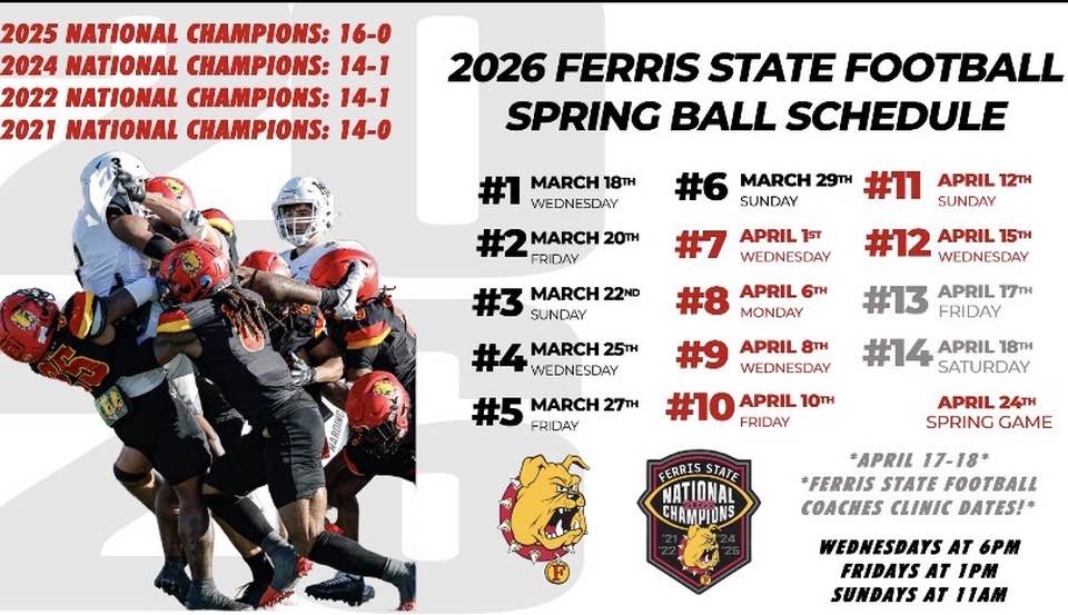 Ferris Athletics tweet media