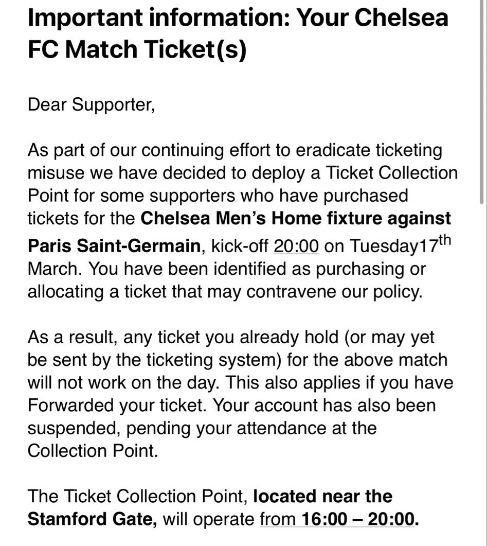 Chelsea VWR_ tweet media