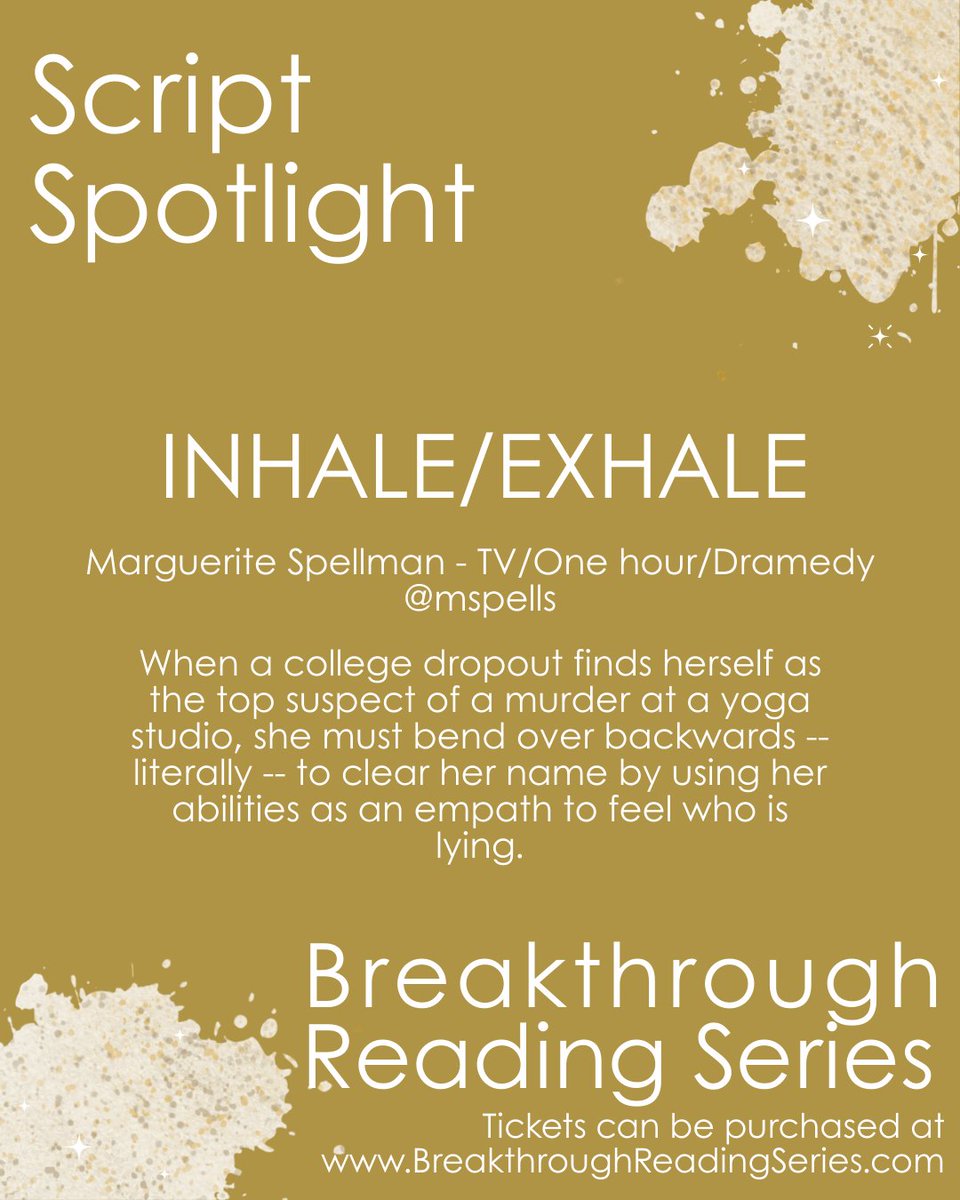 We're excited about this week's scripts!!!  Come have some fun at BRS this Wednesday the18th at the Broadwater! square.link/u/ohOQ7tgz