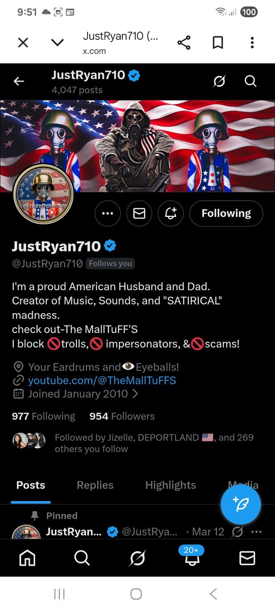Can we give this patriot a boost 
<a href="/JustRyan710/">JustRyan710</a> 
F&amp;R
🇺🇸