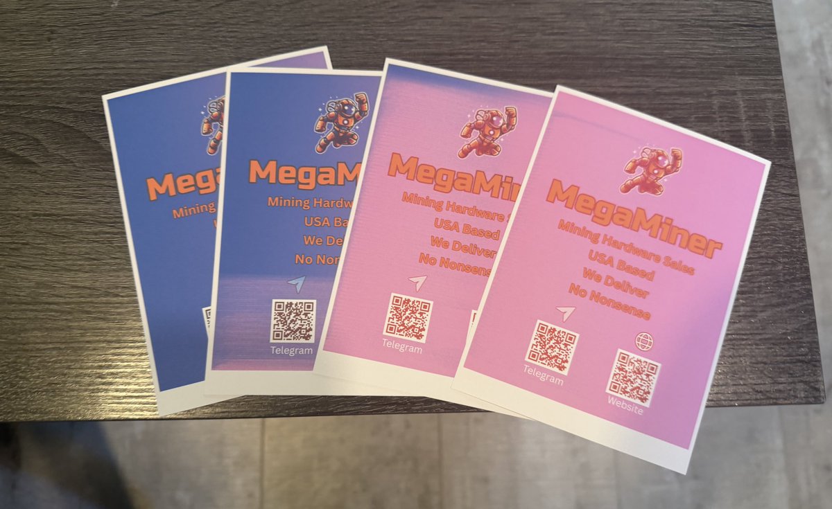 MegaMiner tweet media