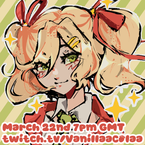 MY FIRST STREAM BACK IS IN LESS THAN A WEEK, GET YOUR REFS IN IF YOU HAVEN'T ALREADY!! Who's excited?