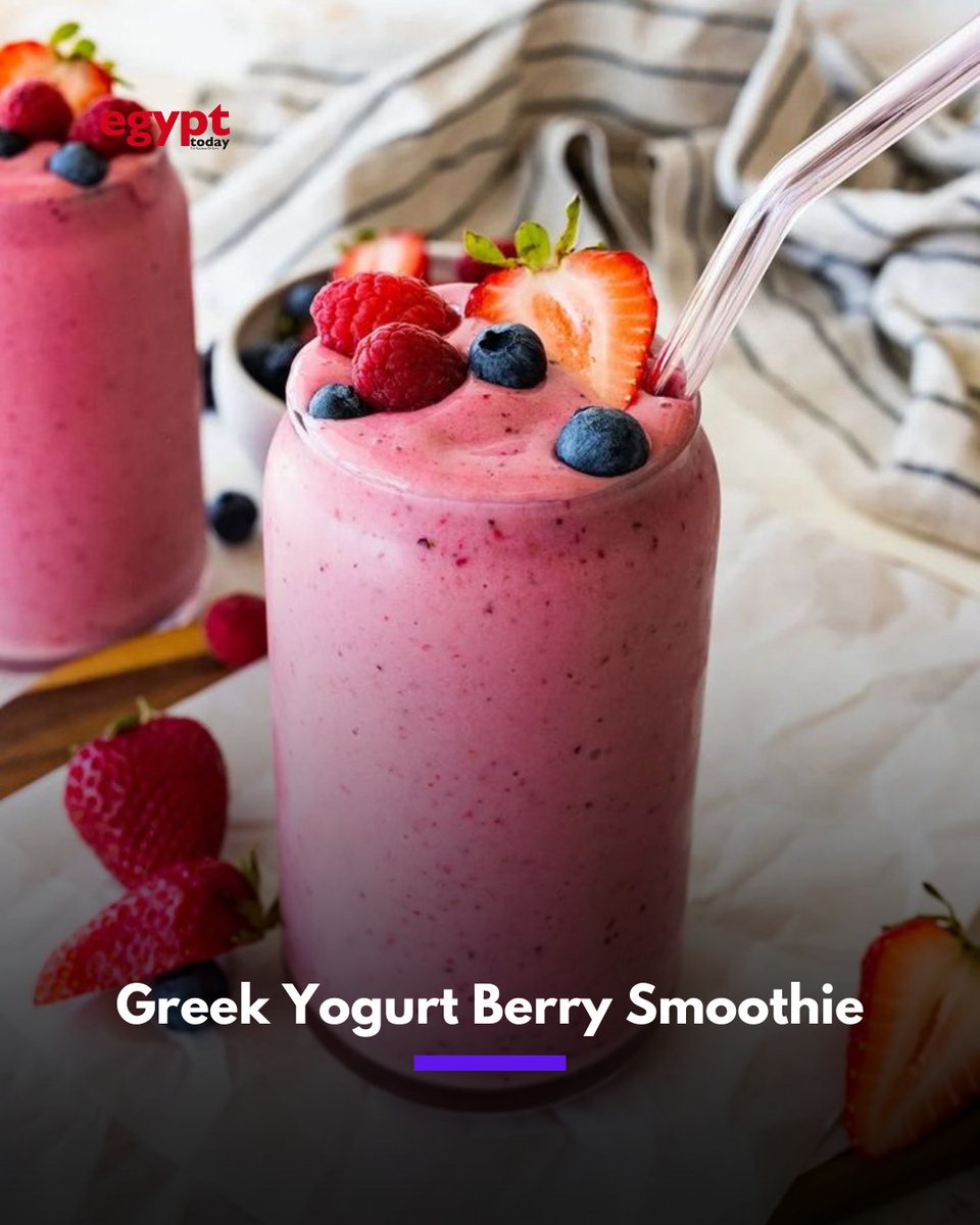 EgyptTodayMag's tweet image. Tired of heavy Suhoor meals? These smoothies will keep you full and energized until Iftar.

#Egypt #food #smoothie