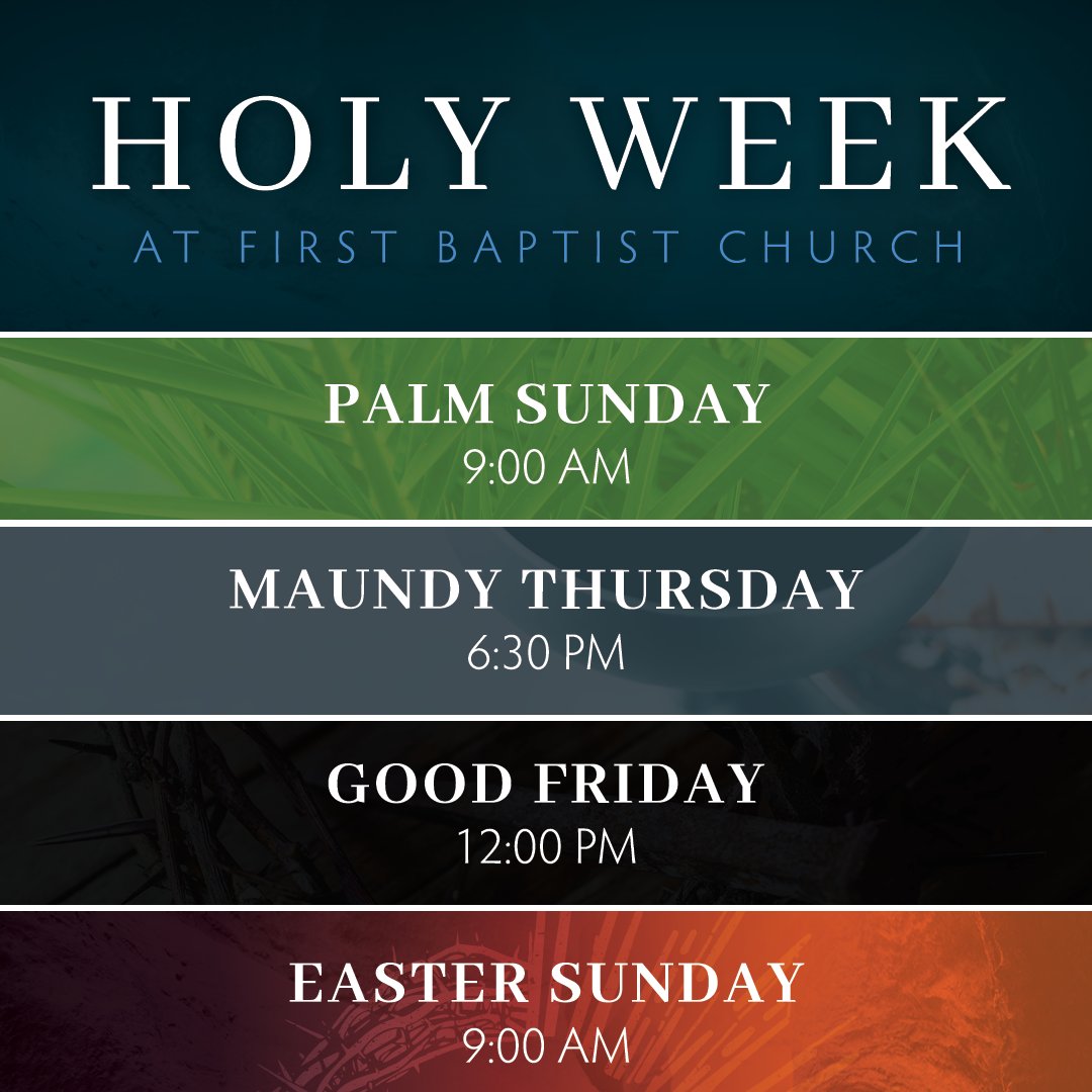 First Baptist Church tweet media