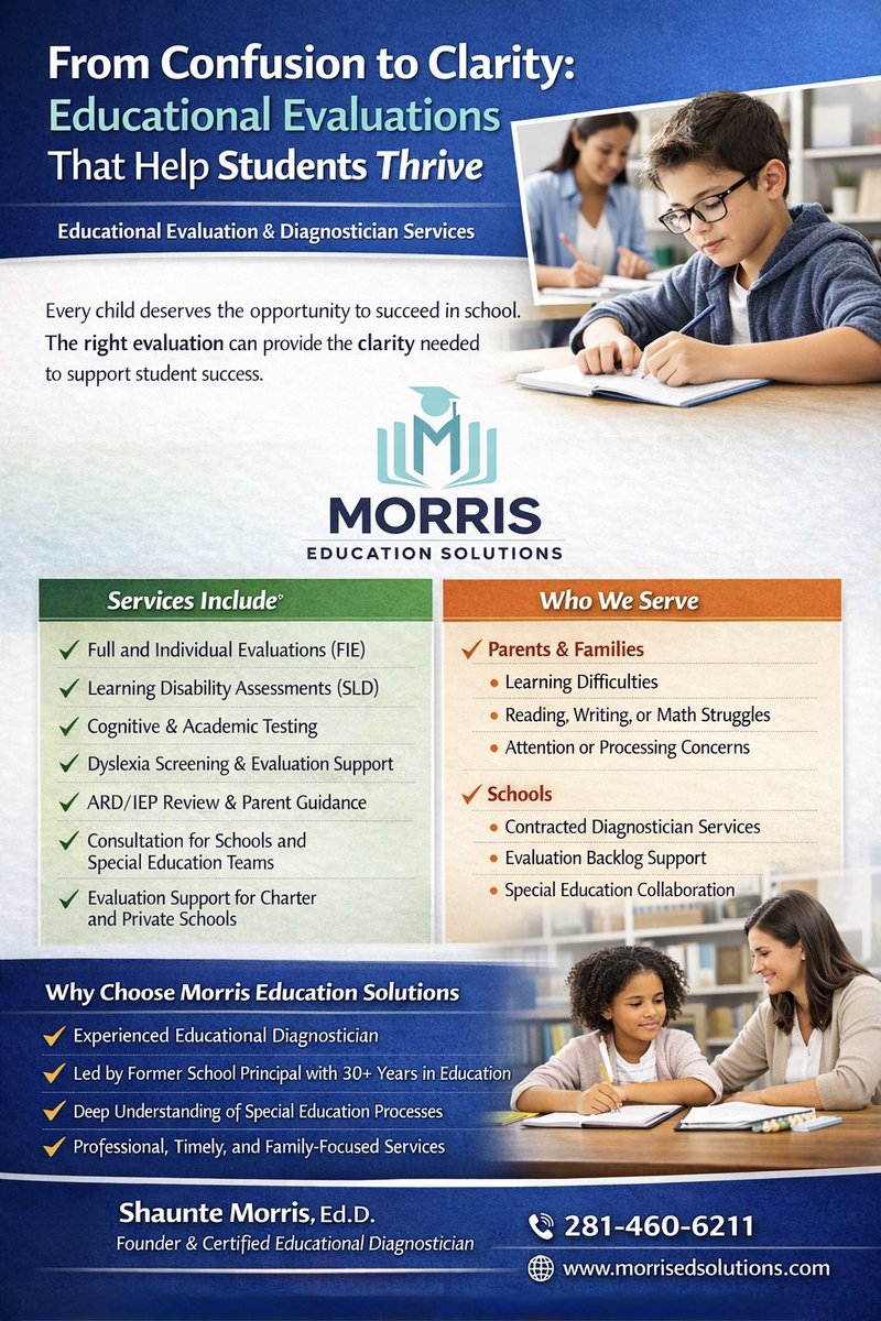 Morris Education Solutions tweet media