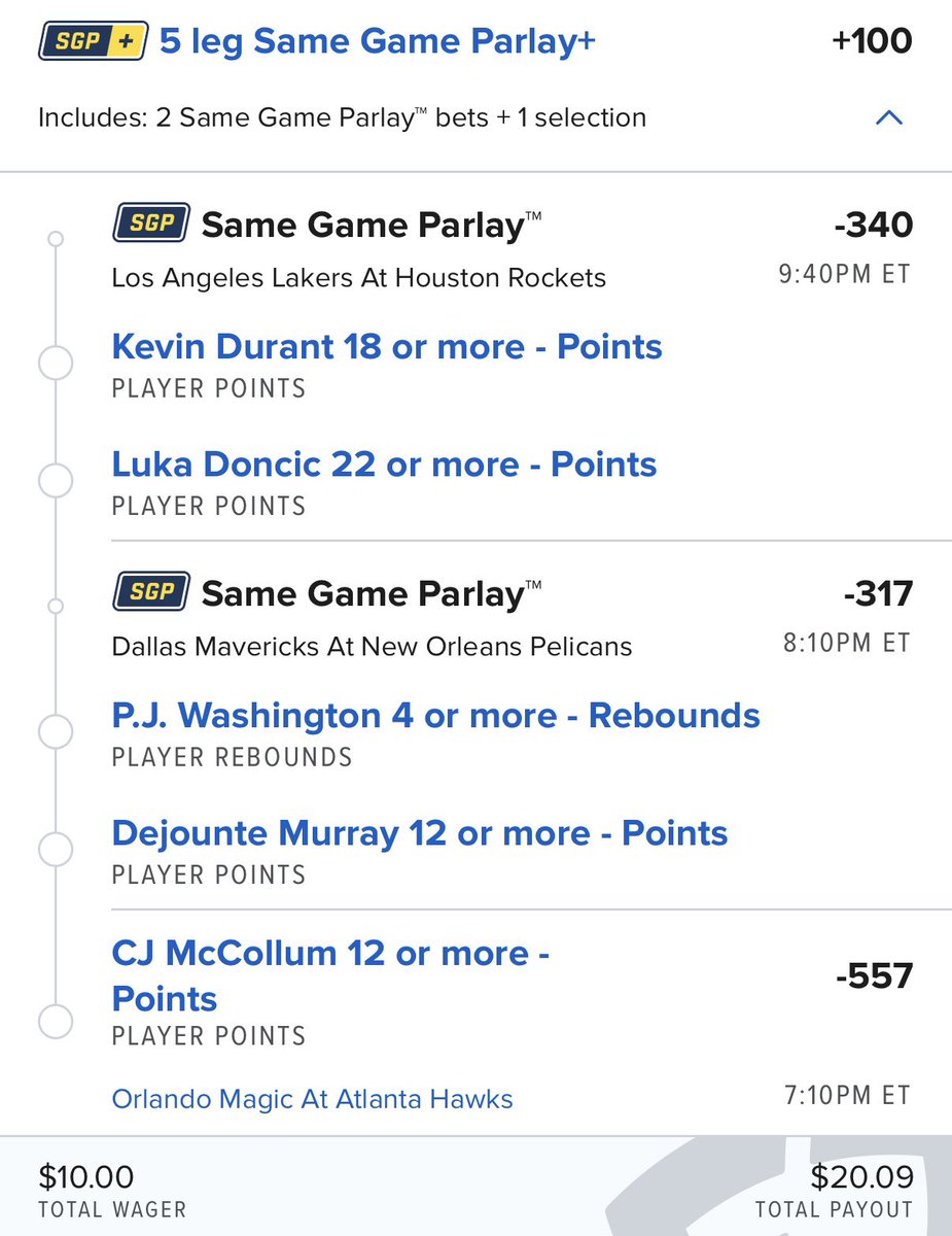 The Parlay Cafe tweet media