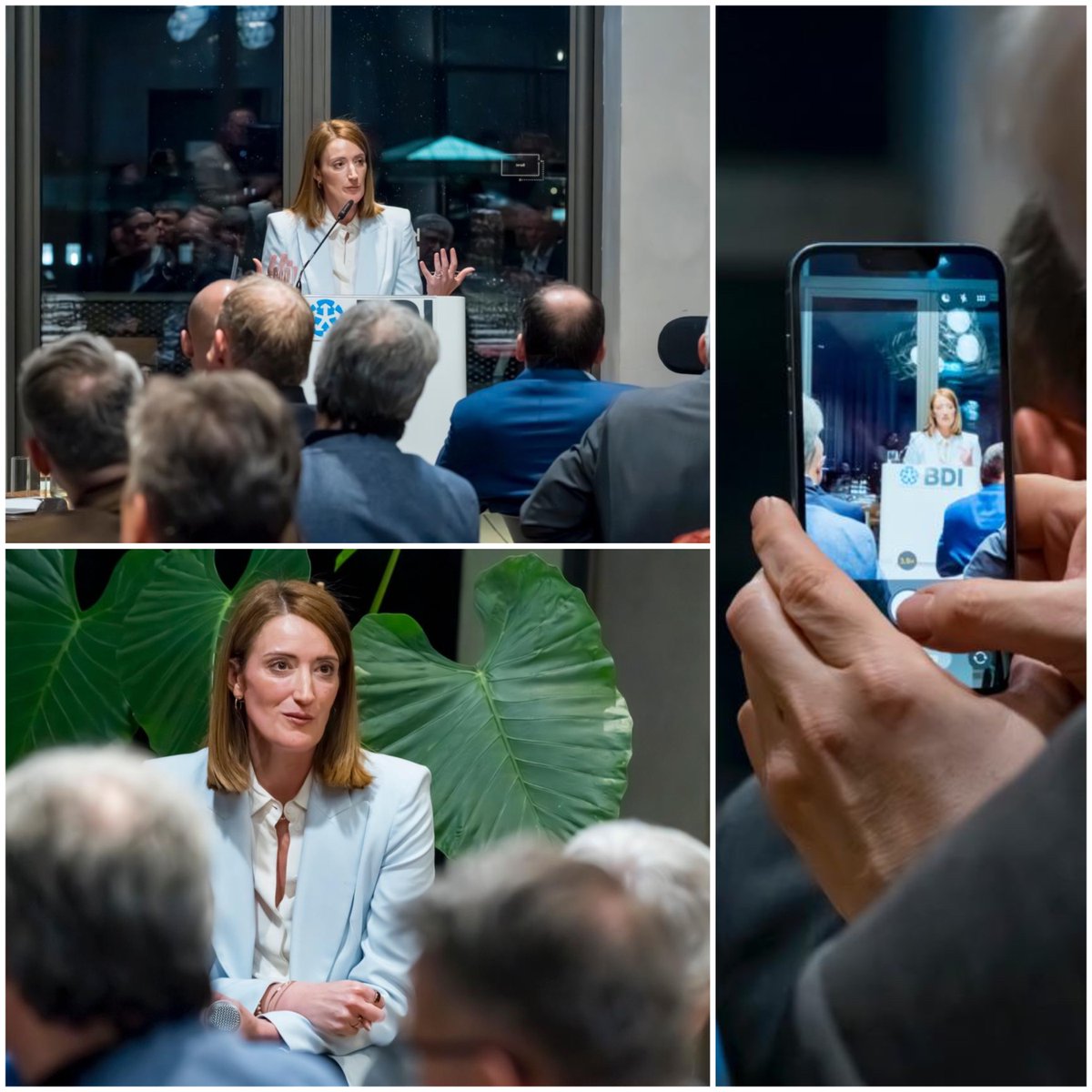 Roberta Metsola tweet media