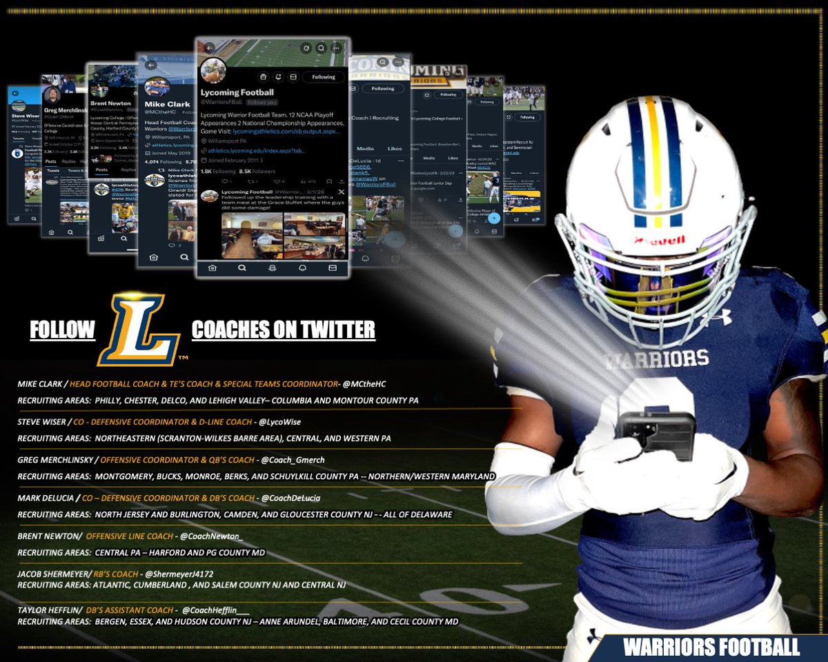 Lycoming Football tweet media