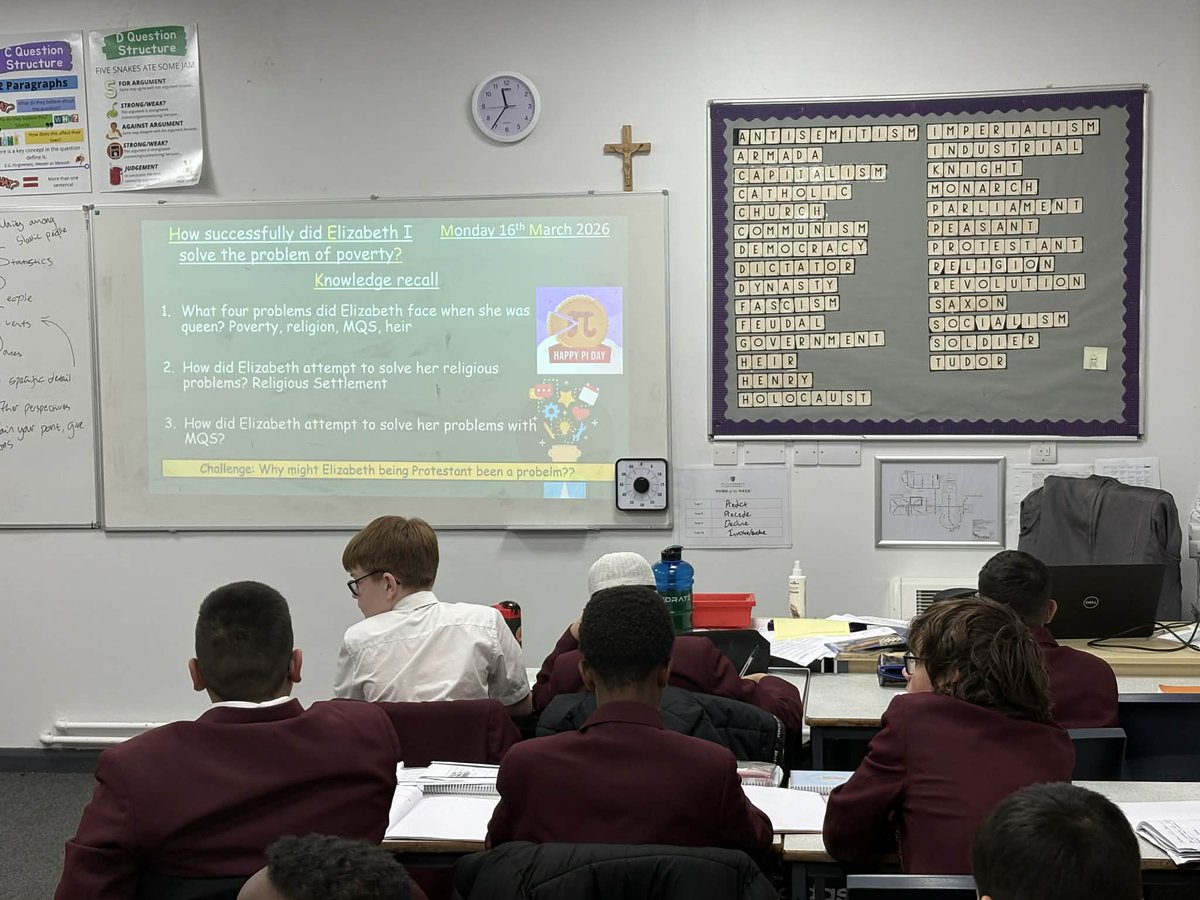 History at St Cuthbert's High School tweet media