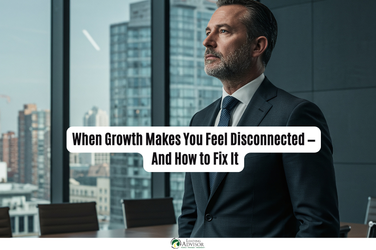 simonreilly's tweet photo. Growth can create success.

It can also create disconnection.

When complexity rises, leaders drift from the original meaning behind the work.

Growth without alignment becomes pressure.

Reconnect to purpose.

That’s when growth becomes meaningful again.

https://t.co/ek5NodXrUY https://t.co/xOUMB3UjoK