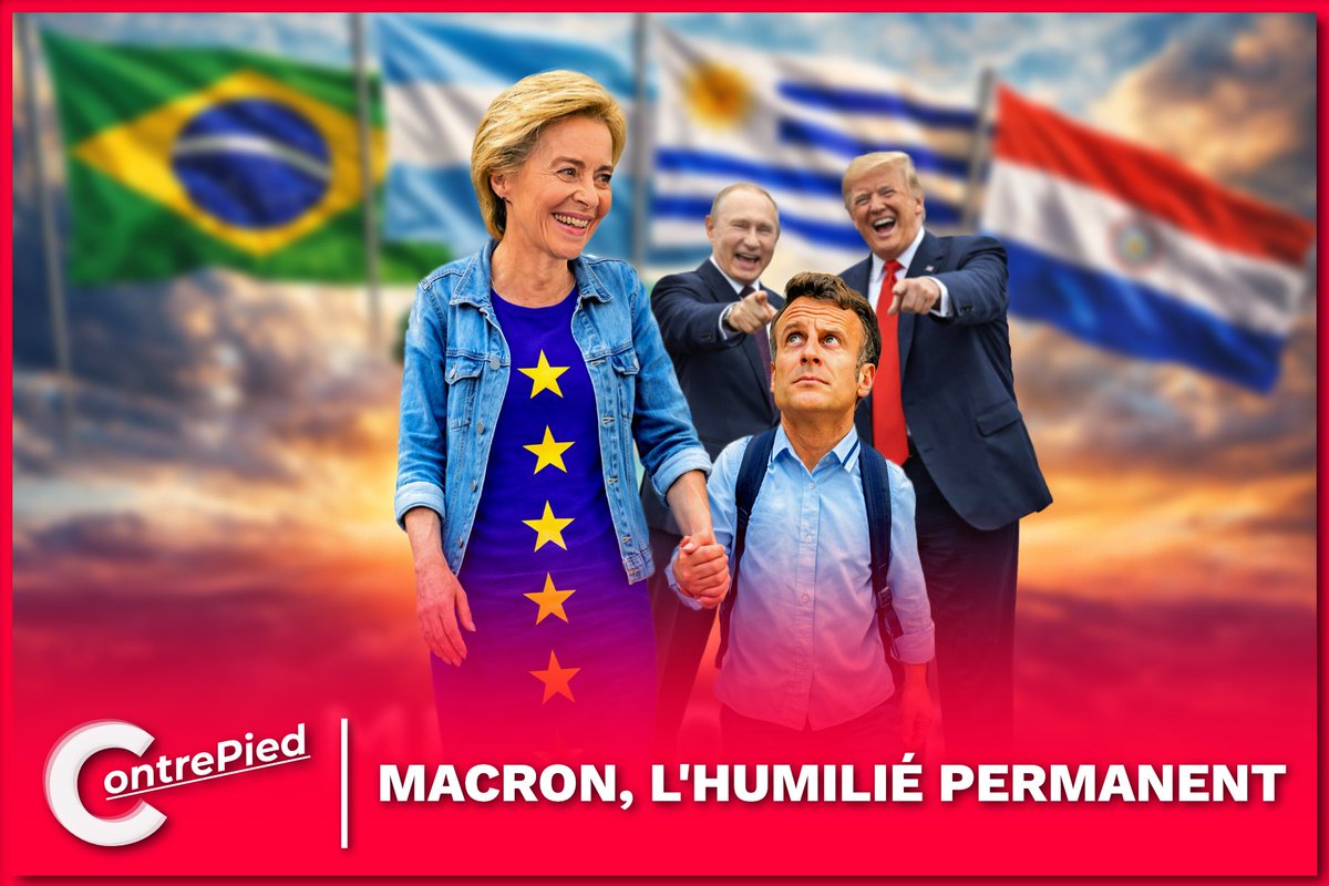 Macron, l’humilié permanent 

youtu.be/d82Cir9fZz0?is…

Un #Contrepied de notre secrétaire général <a href="/SlKillian/">Killian.Étienne.SL</a>