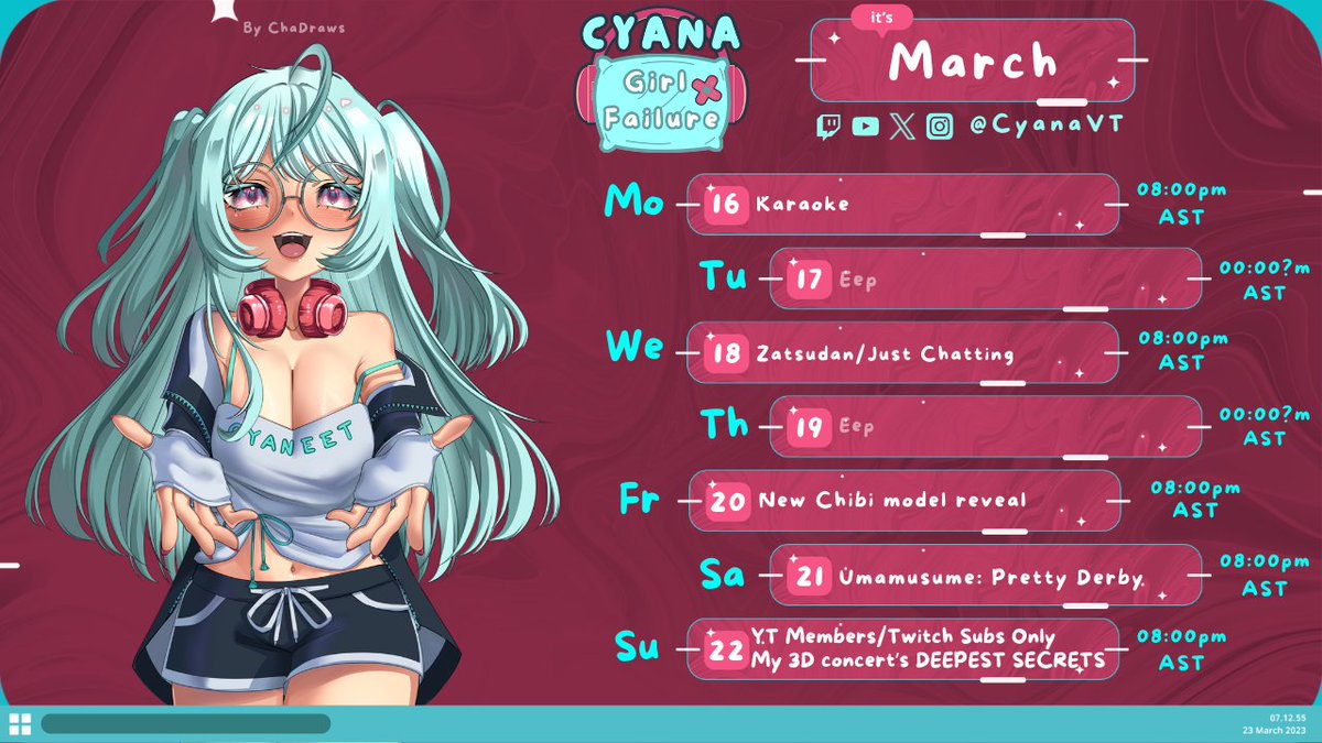 Cyana | Dork VTuber 🇵🇷 tweet media